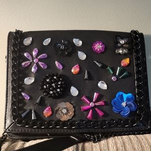 Gianni Bini Embellished Shoulder Bag